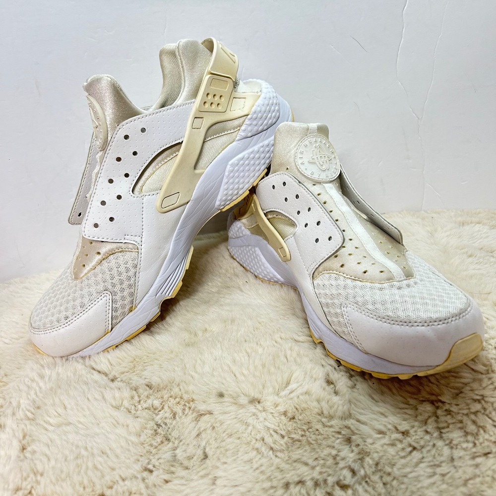 Nike Air Huarache‎ Run Ultra White Sneakers Men's Size 10.5
